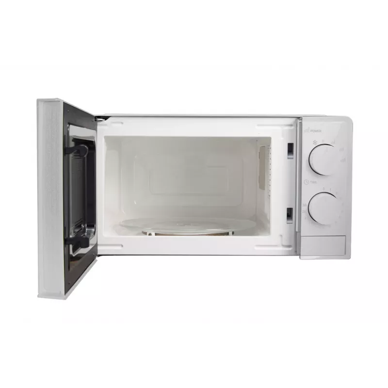 Solo mikrobangų krosnelė ESPERANZA ESTOFADO — 700 W, 20 l, 5 galios lygiai, 24,5 cm sukamoji lėkštė, balta