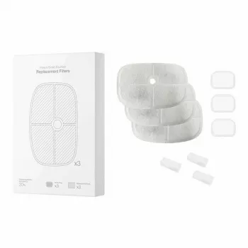 Atsarginiai kempininiai filtrai, skirti Petoneer PN-120001-01 — pakuotėje 3 vnt., akvariumui / vandens siurbliui