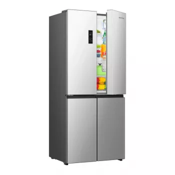 Gorenje HZSF46962 NRM819E61X G600, pilka, plienas, stiklas, 460 l, SN-N, C