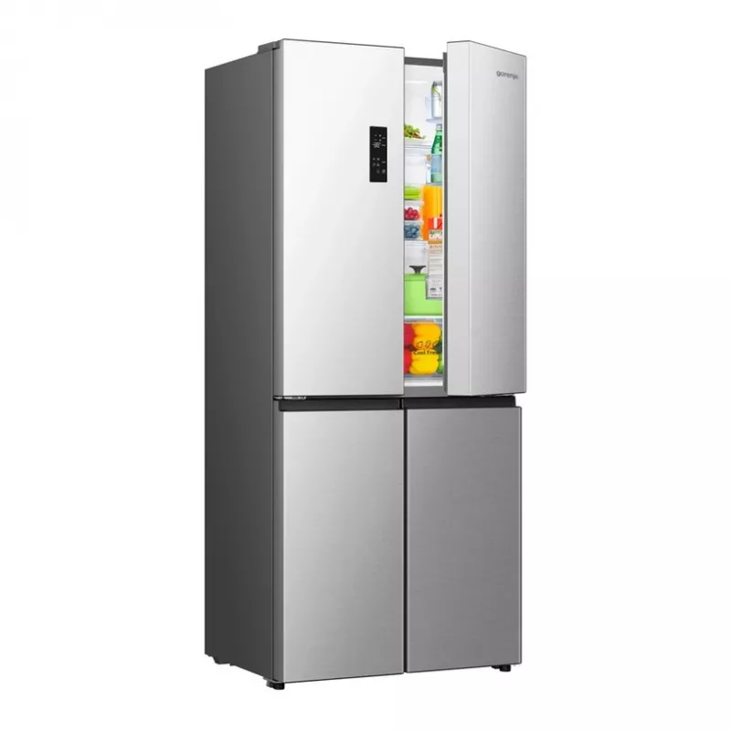 Gorenje HZSF46962 NRM819E61X G600, pilka, plienas, stiklas, 460 l, SN-N, C