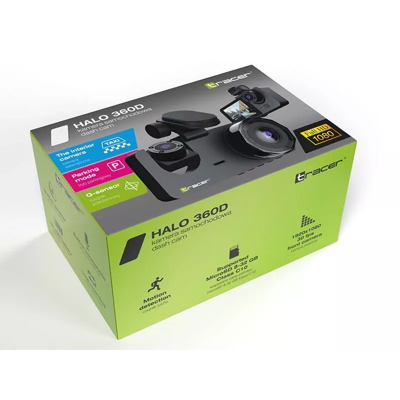 Belaidė Bluetooth 360 laipsnių kolonėlė TRACER Halo 360 Dual TRAKAM47568 — 360° garsas, Bluetooth ryšys
