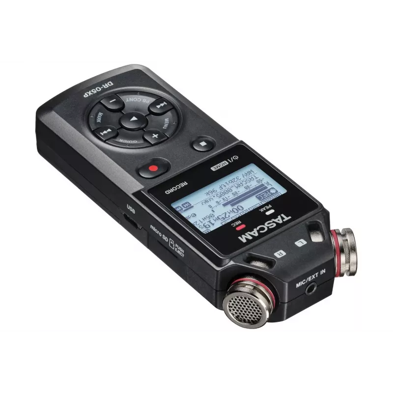 Tascam DR-05XP - nešiojamasis skaitmeninis diktofonas su USB sąsaja