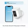 Ring Spotlight Cam Plus Plug-In tinklo stebėjimo kamera, skirta naudoti lauke