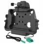 USB maitinimo ir duomenų laikiklio laikiklis ram mounts RAM POWER DUAL USB-A DATA RAM-HOL-HON11PD2KLU su 2 USB-A prievadais