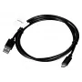 USB A į USB C kabelis LANBERG CA-USBO-20CU-0018-BK — USB 2.0, 1,8 m, Juoda