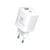 3MK įkroviklis 33W GaN PD 1xUSB-A+1xUSB-A, baltas
