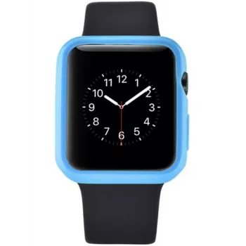 Apsauginis dėklas Devia, skirtas Apple Watch 38mm, mėlynas