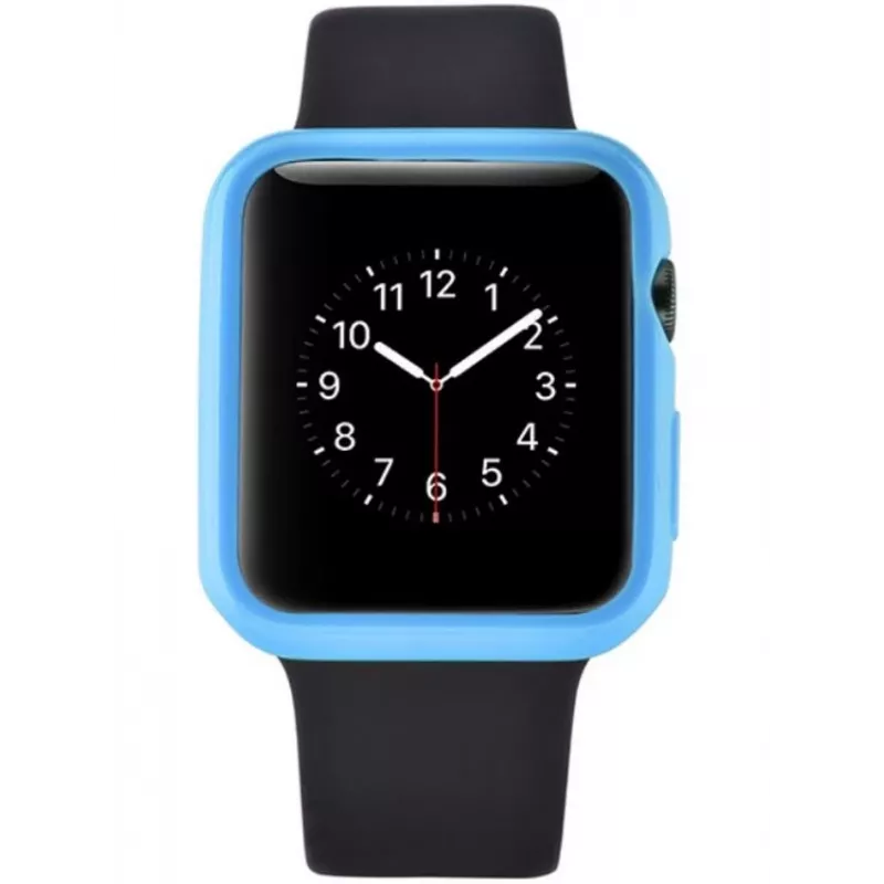 Apsauginis dėklas Devia, skirtas Apple Watch 38mm, mėlynas