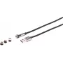 Magnetinis USB-A 3-in-1 laidas ShiverPeaks 14-19011 — 540° pasukama 7 kontaktų galvutė, 2,0 m