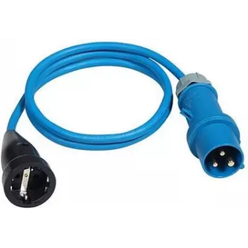 Maitinimo adapterio kabelis AS Schwabe 1,5 m H07RN-F 3G2,5 su CEE 16A kištuku ir Schuko mova 250V
