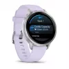 Garmin Venu 4 3,05 cm (1,2 colio) AMOLED 41 mm Skaitmeninis 390 x 390 pikselių Liečiamas ekranas Sidabrinis Wi-Fi GPS (palydovas)