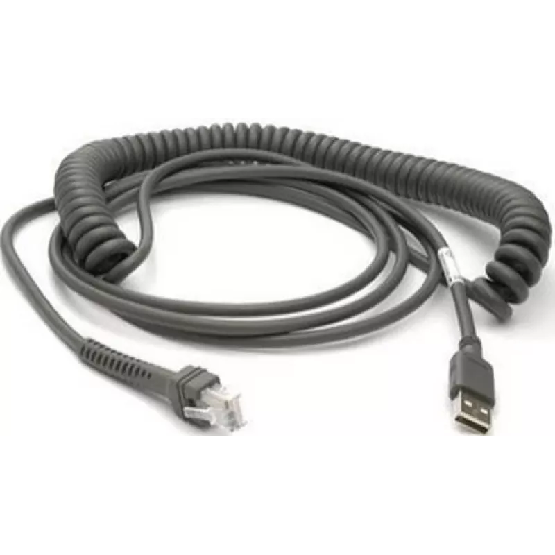 Datalogic USB laidas USB laidas, Type-A, spiralinis, 3,6 m (CAB-467)