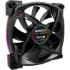 MONTECH AX120 120mm ARGB 3 vnt. korpuso ventiliatorių rinkinys - juoda