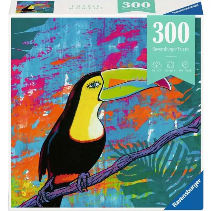 Dėlionė Ravensburger Puzzle Moment — Magic Toucan, 300 dalių, suaugusiems / pažengusiems