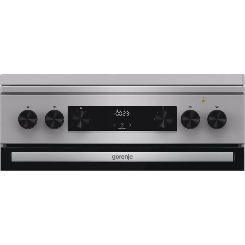 Gorenje GKS6C71XF laisvai pastatoma viryklė su orkaite, sidabrinė