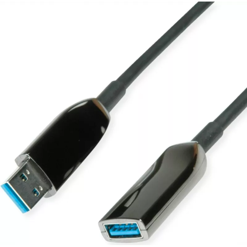 ROLINE USB laidas 12.04.1077 20 m USB 3.2 Gen 1 juodas