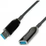 ROLINE USB laidas 12.04.1077 20 m USB 3.2 Gen 1 juodas