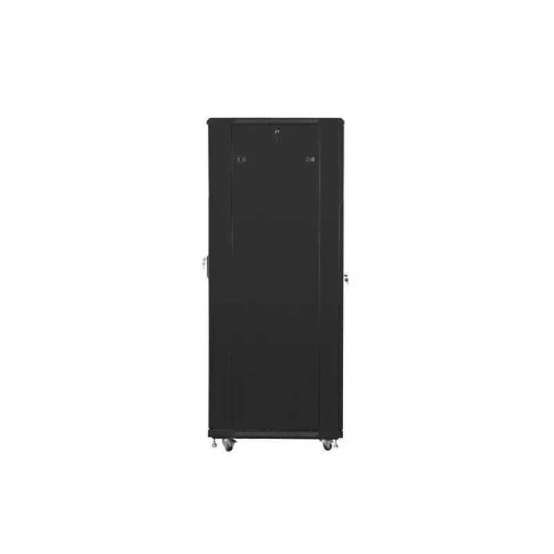 Stovimoji spinta 19 colių LANBERG FF01-8842-23B 42U su tinklinėmis priekinėmis durelėmis, juoda