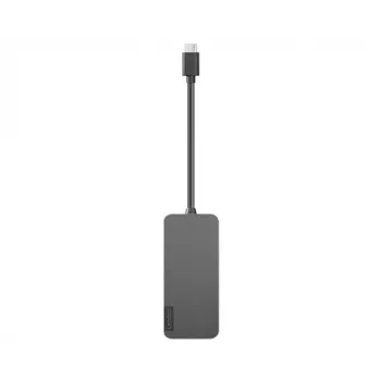 Lenovo GX90X21431 nešiojamojo kompiuterio dokas / prievadų daugintuvas USB 3.2 Gen 2 (3.1 Gen 2) Type-C juodos spalvos