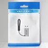 Vention USB 3.0 patinas į USB-C patelė adapteris pilkas aliuminio lydinio tipas