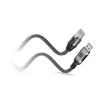 Techly ICOC U3A-RJ45-010 tinklo kabelis juoda, sidabrinė 1 m Cat6 F/UTP (FTP)