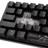 Ducky One 3 Classic Juodos/Baltos spalvos mini žaidimų klaviatūra, RGB LED - MX-Speed-Sidabrinė (US) (DKON2161ST-PUSPDCLAWSC1)
