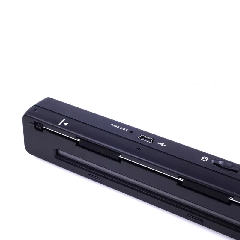 Rašiklio skaitytuvas MEDIA-TECH MT4090, juodas, LED ekranas, USB 2.0, „MicroSD“, AAA baterija