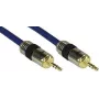 Garsinis kabelis Kindermann PRO K-99956P, 3,5 mm mini kištukas kištukas–kištukas, 15 m