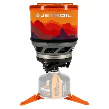 Nešiojama grilio krosnelė Jetboil MiniMo — kompaktiška lengva kempingo viryklė su integruotu fluxring degikliu ir troškinimo valdymu