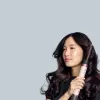 Airwrap Co-anda2x tiesus + Wavy , Multistyler creme/roségold, Bluetooth, 1.700 Watt