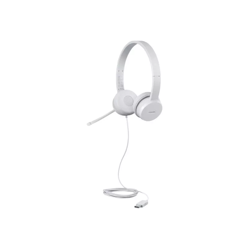 Lenovo GXD1E71385 ausinės / laisvų rankų įranga Laidinis Riešas Skambučiai / muzika USB Type-A Pilka