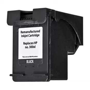Rašalo kasetė Superbulk suderinama HP 300XL CC641, juoda, pigmentinis rašalas, standartinė išeiga, 1 vnt.