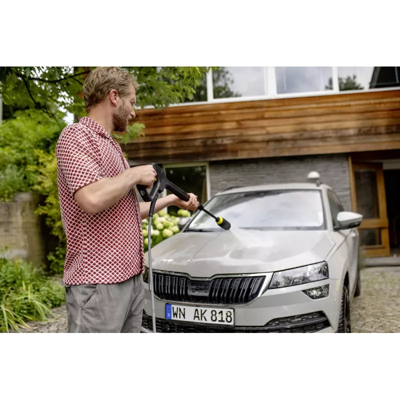 Kärcher K 4 Comfort Premium aukšto slėgio plovimo įrenginys Vertikalus Elektrinis 420 l/h Geltonas