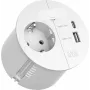Kištukinis lizdas Bachmann Loop 938.303 su 1x CEE7/3 lizdu ir 1x USB A/C 22W