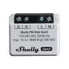 Išmanusis jungiklis Shelly PM Mini Gen3 1P belaidis 110-240V