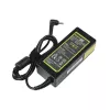 Maitinimo adapteris Green Cell AD123P 65 W 20 V 3,25 A, skirtas Lenovo, vidaus, juodas, 2 m laidas