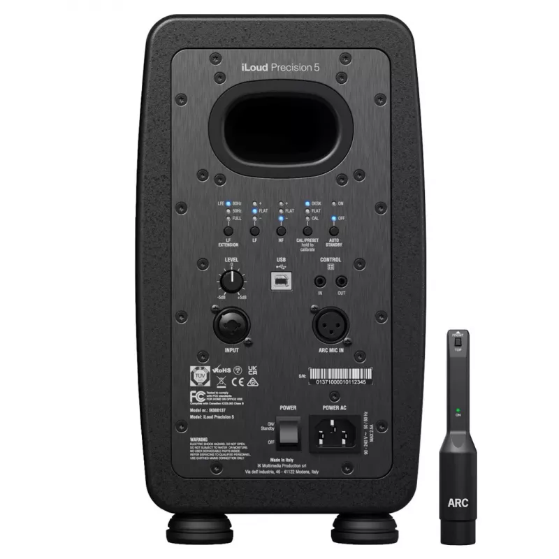 IK Multimedia iLoud Precision 5 - aktyvus monitorius, juodas