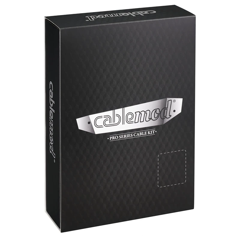 CableMod C-Series PRO ModMesh kabelių rinkinys Corsair AXi/HXi/RM (Geltona etiketė) - juoda/šviesiai žalia