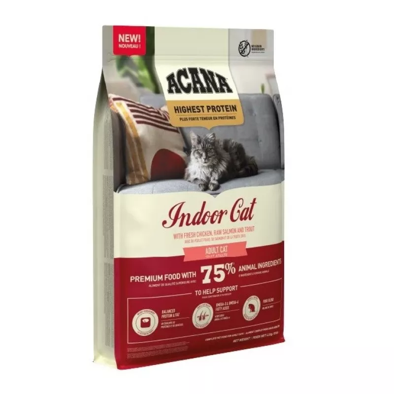 ACANA Highest Protein vidinis Cat – sausas kačių ėdalas – 4,5 kg