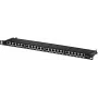 Helos 134334 0,5U Gigabit Ethernet pataisų skydas, pilkas