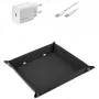 Belaidis įkrovimo padėklas, rinkinys 4smarts Smart Tray Charging Set 541637 — juodas