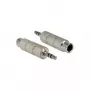 Adapteris DELOCK 65548 3,5 mm į 6,35 mm, sidabrinis