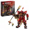 LEGO konstruktorius NINJAGO 71846 Ugnies riterio mecha, 996 dalys, 2 minifigūrėlės, judinamos galūnės, 260 mm aukštis