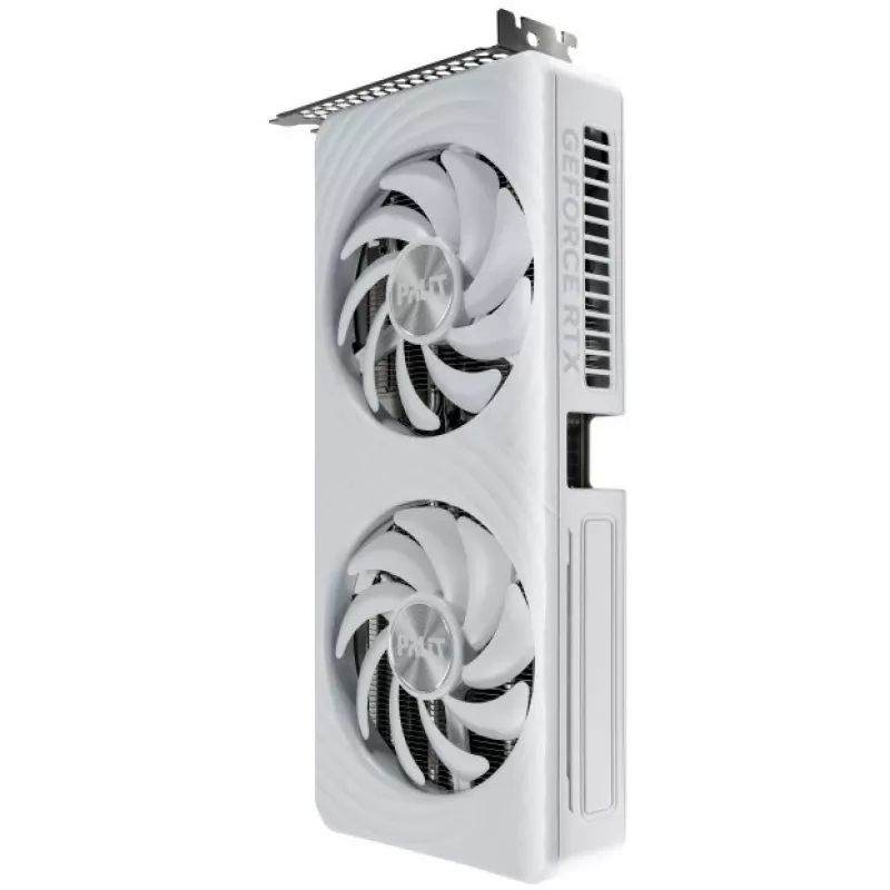 Vaizdo plokštė Palit GeForce RTX 5060 Ti White OC — GeForce RTX 5060 Ti, 16 GB GDDR7, 128 bitų, PCIe 5.0, 2407 MHz