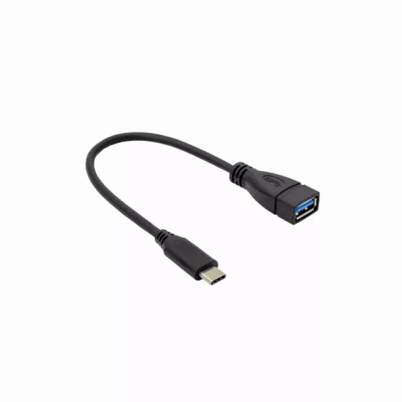 Sbox USB-F-TYPEC adapteris USB A (mot.) -> TYPE-C (vyr.), urmu