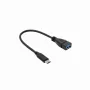 Sbox USB-F-TYPEC adapteris USB A (mot.) -> TYPE-C (vyr.), urmu