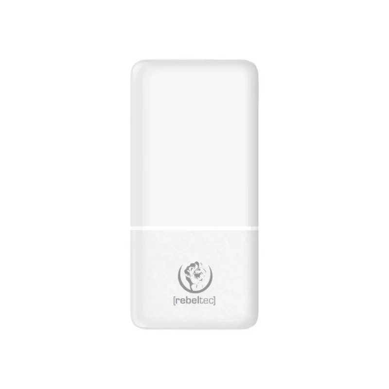 Rebeltec išorinė baterija P10 10W 10000mAh balta