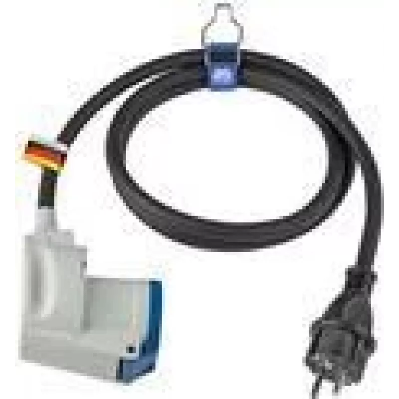 Maitinimo adapterio kabelis AS Schwabe 61483 Schuko kištukas į CEE kampinę jungtį 230V 16A