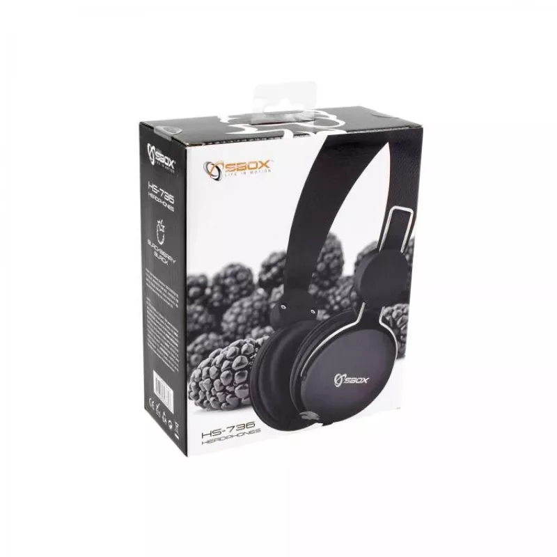 Sbox HS-736B Juoda