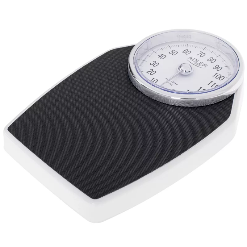 Adler | Mechaninės vonios svarstyklės | AD 8177 | Maksimalus svoris (talpa) 150 kg | Tikslumas 1000 g | Juoda